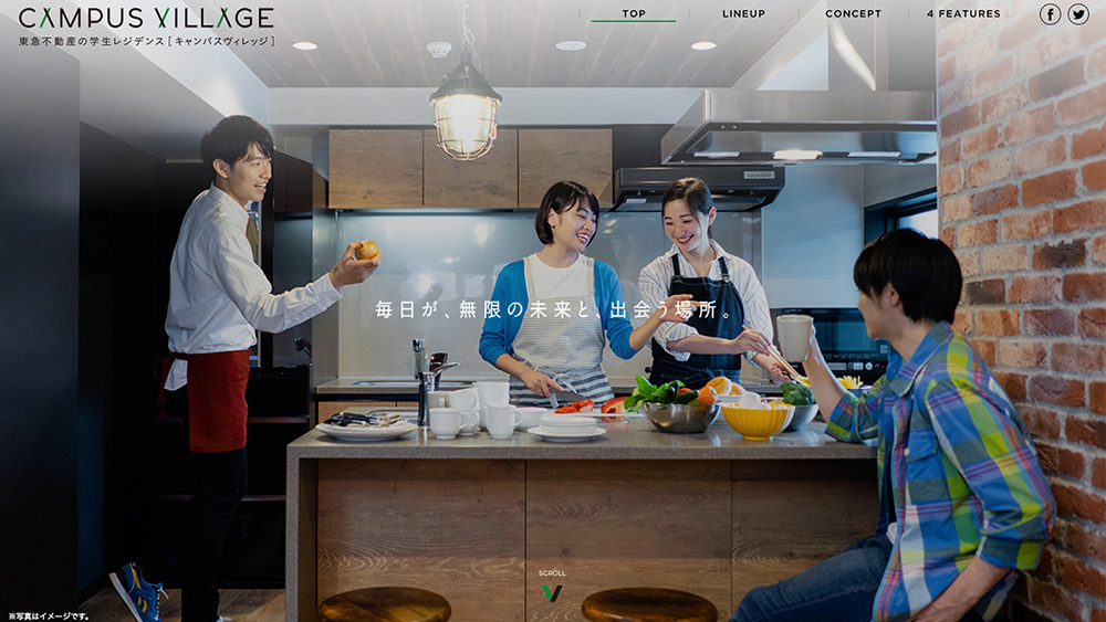 CAMPUS VILLAGE WEB SITE